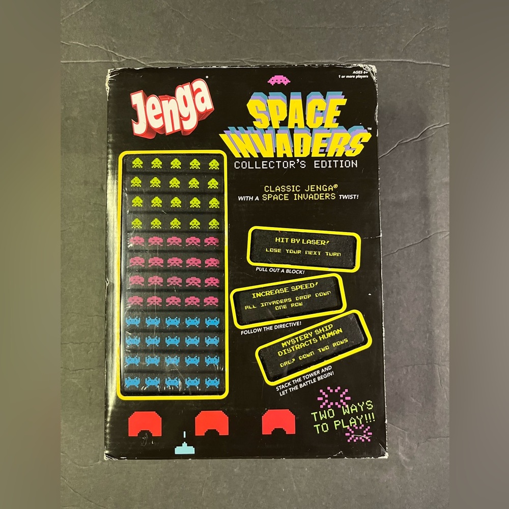 JENGA Space Invaders Collector’s Edition.